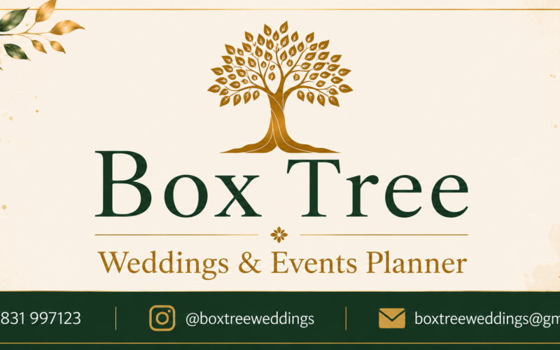 Box Tree Weddings and Events Planner