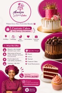 Amazinempress cakes